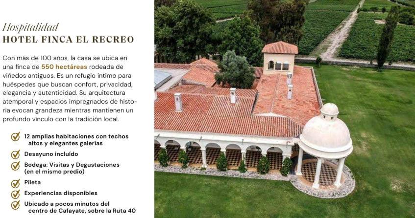 Finca El Recreo Cafayate Ngoại thất bức ảnh